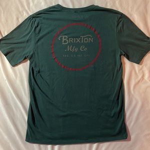 Brixton Custom Quality Tee in Green